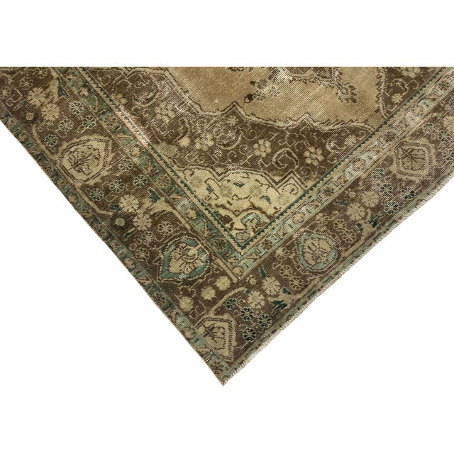 Vintage Middle Eastern Hand-Knotted Rug For Sale - Image 4 of 6