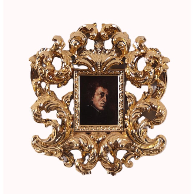 Baroque Style Frame from Bergier Art For Sale - Image 4 of 6