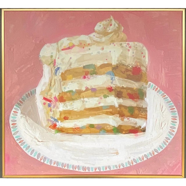 I Want Cake Giclee on Canvas Framed by Apple Pie © Add a moment of inspiration to your home or office space with unique,...