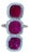 Set in 18k Gold, Mozambique Ruby & Diamonds Cocktail, Three Stone Ring, Size 6.5 For Sale