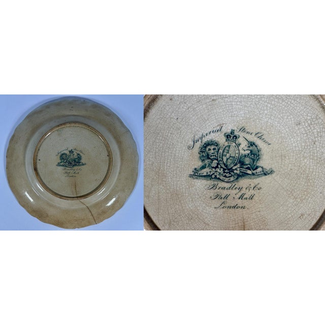 Ceramic Antique Ridgway Ironstone Plate: Chinoiserie Imari Style, c. 1835 For Sale - Image 7 of 10