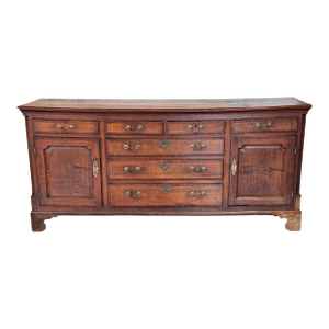 George III 18th Century Oak Dresser Base