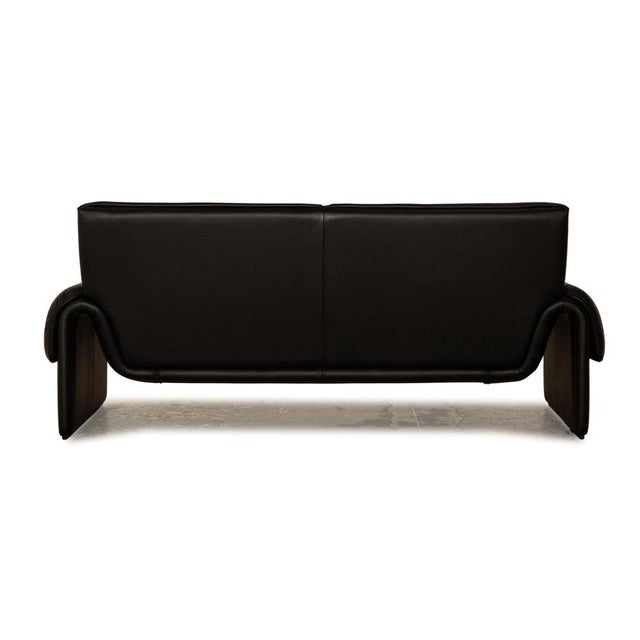 Black DS 2011 2-Seater Sofa in Leather from de Sede For Sale - Image 8 of 10