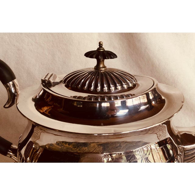 English Silver Plated Tea Set - Thomas Wilkinson & Co. Birmingham, C. 1900-1920 For Sale - Image 4 of 12