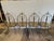 Mid-Century Modern Brass Dining Chairs - Set of 4 For Sale - Image 13 of 15