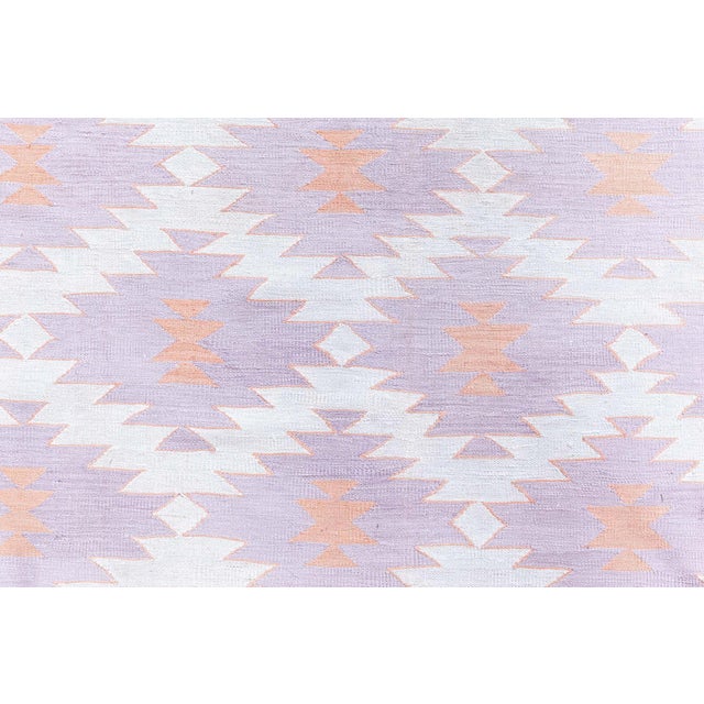 Vintage Indian Dhurrie Rug Doris Leslie Blau For Sale In New York - Image 6 of 9
