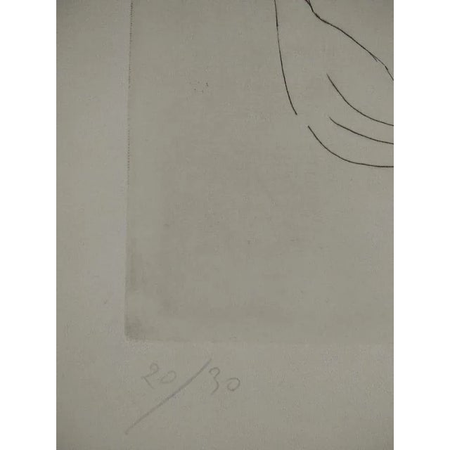 Ferrer, Composition, 1980, Engraving For Sale - Image 9 of 10