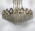 Gold Gilt and Crystal Chandeliers from Sciolari, 1970s, Set of 2 For Sale - Image 8 of 15