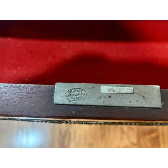 Early 20th Century Louis Xvi Style Mahogany Demilune Console Desserte For Sale - Image 10 of 12