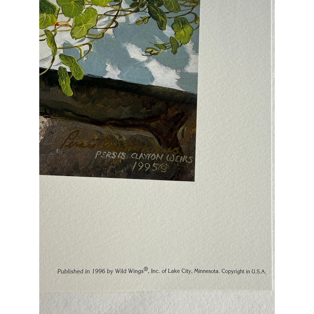 1995 Persis Clayton Weirs "Do Not Disturb" Signed Numbered 54/950 Print Cats, Birds W/ Coa For Sale - Image 6 of 9