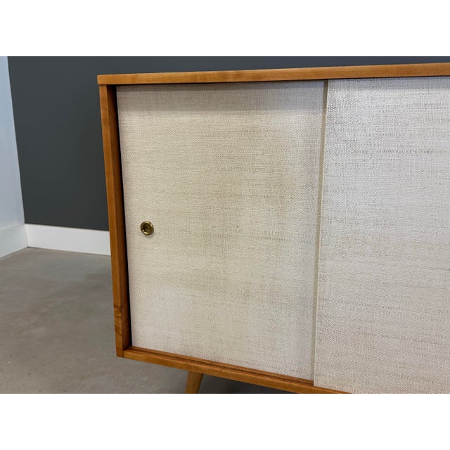 1950s Refinished Paul McCobb Planner Group Cabinet Credenza For Sale - Image 9 of 11