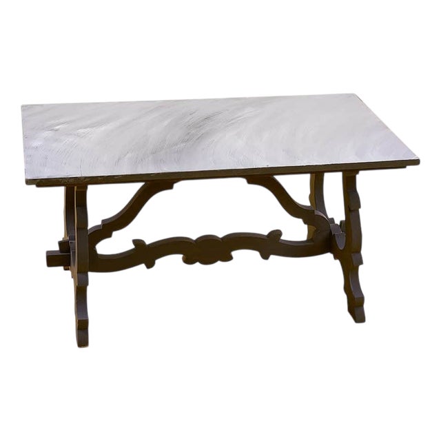 Vintage Wooden Coffee Table For Sale