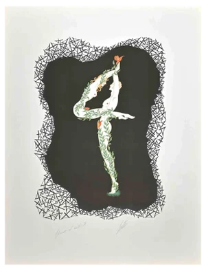 Erté, Le 4, Lithograph, 1968