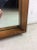 Mid Century Modern Wall Rectangular Wall Mirror With Beveled Walnut Frame For Sale - Image 10 of 12