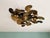 Gold Hollywood Regency Style Brass Ceiling Light from Maison Jansen, 1970s For Sale - Image 8 of 13