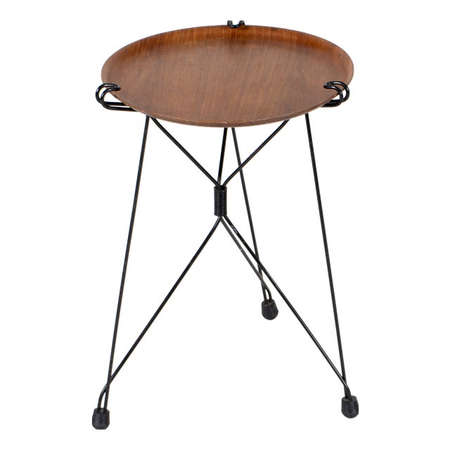 Mid-Century Teak Plant Stand, 1950s-1960s For Sale