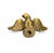 Early 20th Century Vintage Solid Brass Eagle Lamp Finial, Federal Style Brass Eagle Accent For Sale - Image 5 of 5