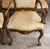 Set of 12 Karges Louis XV Carved Dining Chairs in Napoleonic Bee Silk, 1960's For Sale - Image 10 of 14