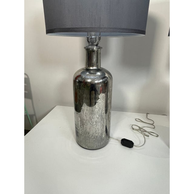 Restoration Hardware Mercury Glass Lamp For Sale In Santa Fe - Image 6 of 7