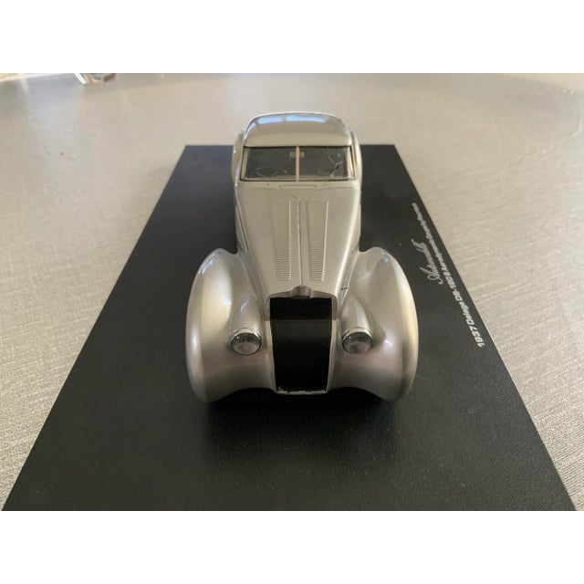 1937 Delage D8-120 S Aerodynamic Coupe Silver by Pourtout Pebble Beach 2005 Winner Lastone For Sale - Image 4 of 12