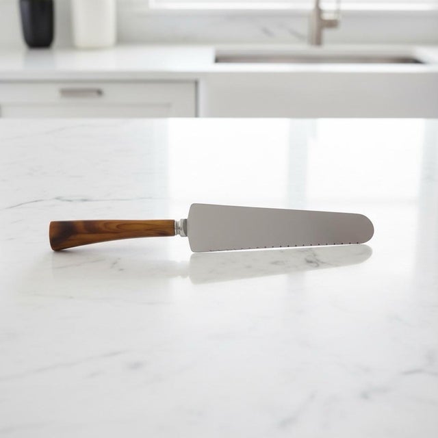 Mid-Century Modern 1950s Bakelite Cake Knife Server For Sale - Image 3 of 11