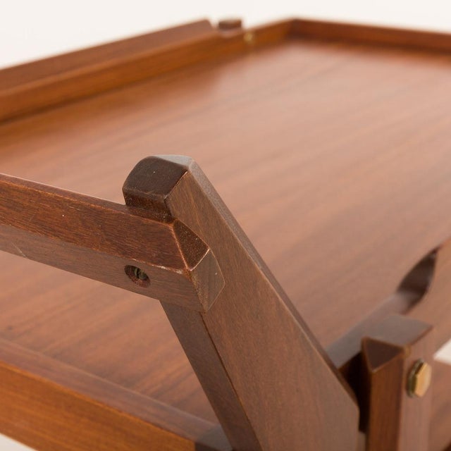 Mid-Century Scandinavian Teak Bar Cart, 1960s For Sale - Image 15 of 18