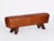 Industrial Pommel Horse Leather Bench, 1930s For Sale - Image 3 of 8
