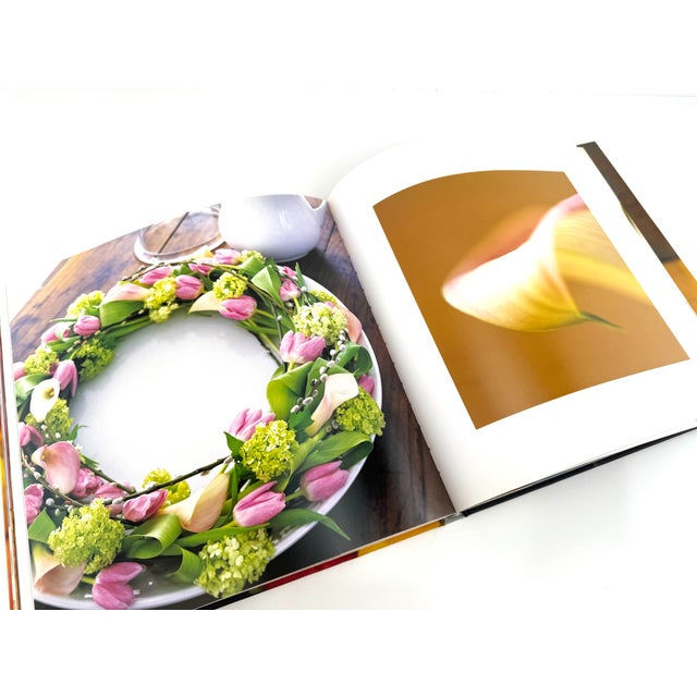 Yellow Vintage Book Nico De Swert, Living With Flowers For Sale - Image 8 of 10