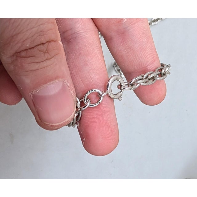 Vintage 1970s Signed Napier Silvertone Round Horoscope Pendant Necklace For Sale - Image 11 of 18