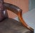 Gold George II Gainsborough Carver Chesterfield Leather Armchair with Claw and Ball Feet For Sale - Image 8 of 18