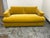 Design Plus Gallery presents a Bespoke Mohair Amber Sofa. This contemporary sofa is upholstered in a golden amber mohair...