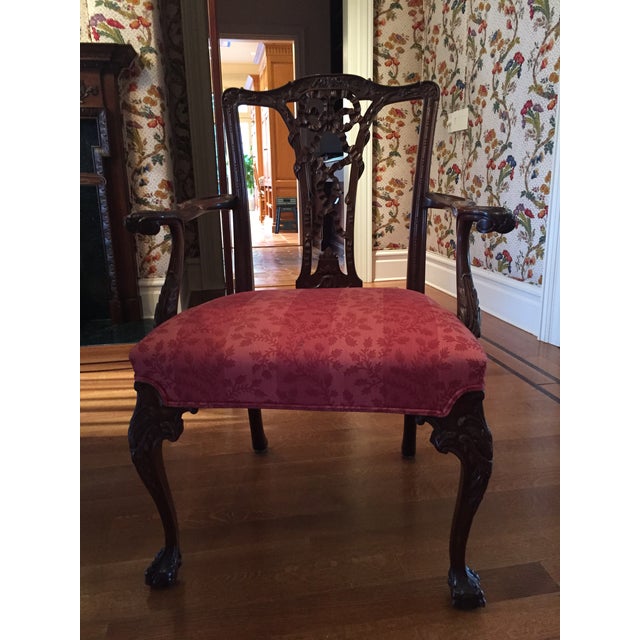 George II Style Mahogany Dining Chairs (Set of 8 Side & 2 Arm Chairs)