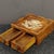 Asian Rosewood Mother‑of‑Pearl Inlaid Dragon Box, 2 Drawer Tabletop Caddy / Tea Tray For Sale - Image 3 of 9