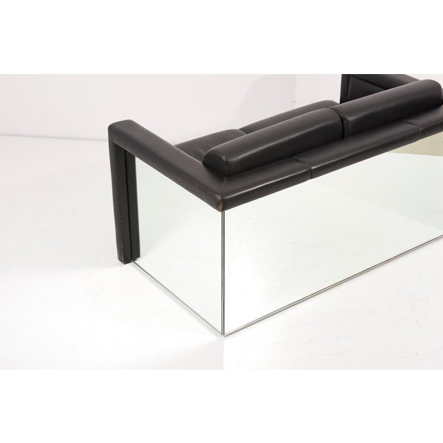 Set of 2-Seat Sofa Settee by Trix & Robert Haussmann for Knoll, 1980s For Sale - Image 10 of 18