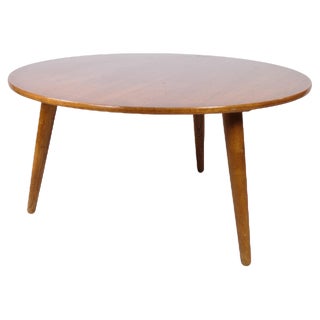 Coffee Table in Teak & Oak attributed to Hans J. Wegner, 1960s For Sale