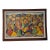 1970s Museum-Quality Dieudonne Rouanez Folkart Tableau For Sale