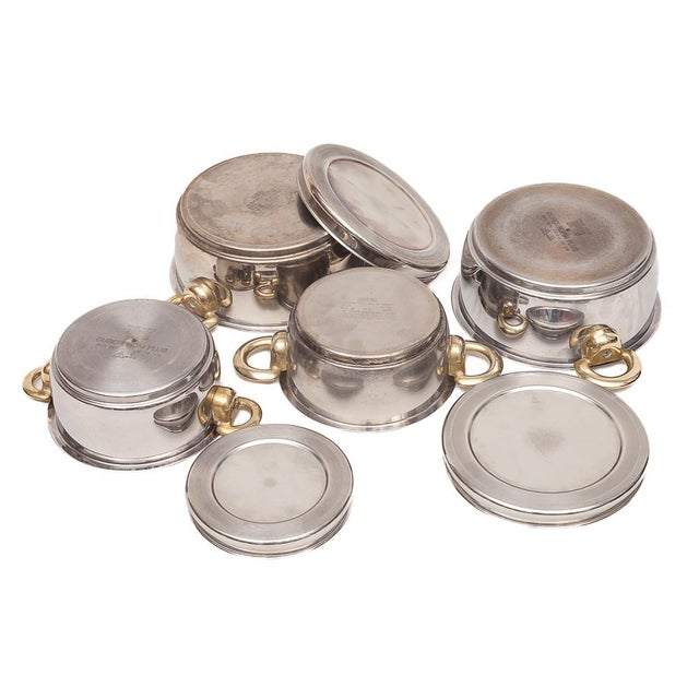 Metal Cooking Set with Pressure Cooker from Kuhn Rikon, 1990s, Set of 8 For Sale - Image 7 of 10