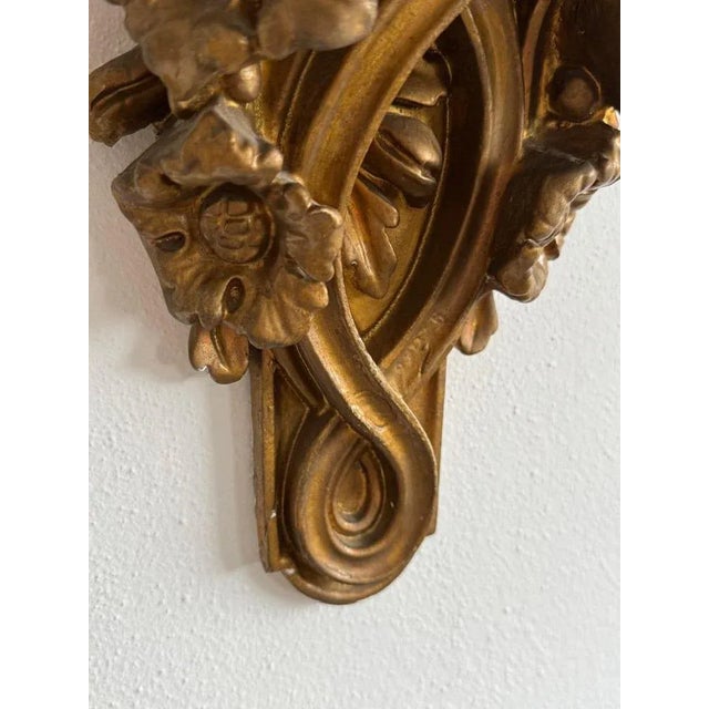 Vintage Small Wall Shelf, 1950s For Sale - Image 10 of 12