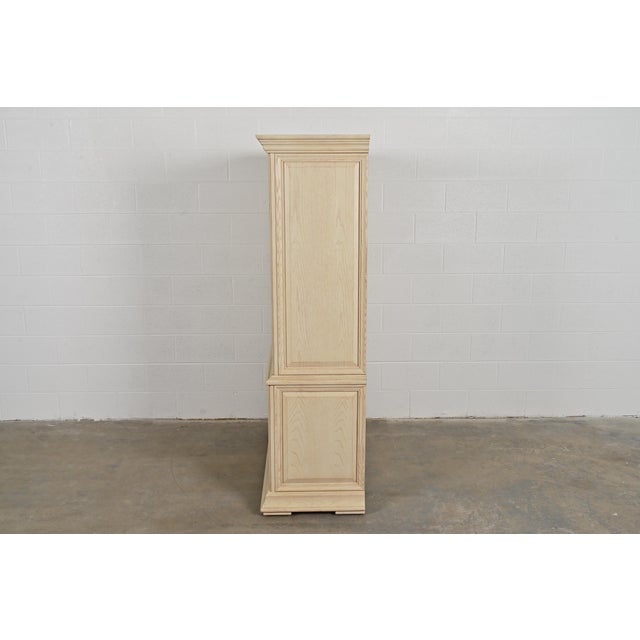 Thomasville Mediterranean Oak Armoire Dresser or Gentleman's Chest, Circa 1970s For Sale - Image 10 of 12