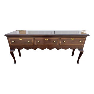 Late 20th Century Kittinger Mahogany Sideboard or Huntboard For Sale
