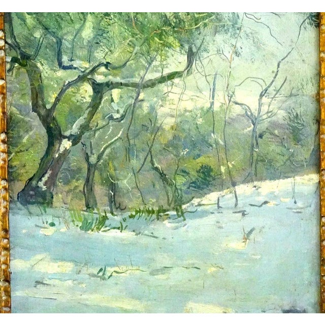 Alberto Carosi, Landscape View, 20th Century, Oil Painting on Board, Framed For Sale - Image 11 of 18