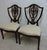 1980s Pair Drexel Mahogany Chippendale Shield Back Dining Side Chairs C For Sale In Philadelphia - Image 6 of 14