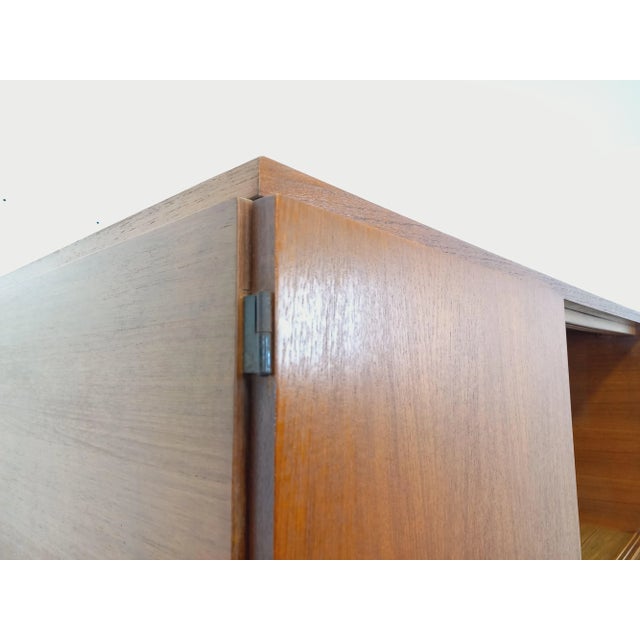 Vintage Scandinavian Style Teak Secretaire Cabinet, 1960s For Sale - Image 11 of 17