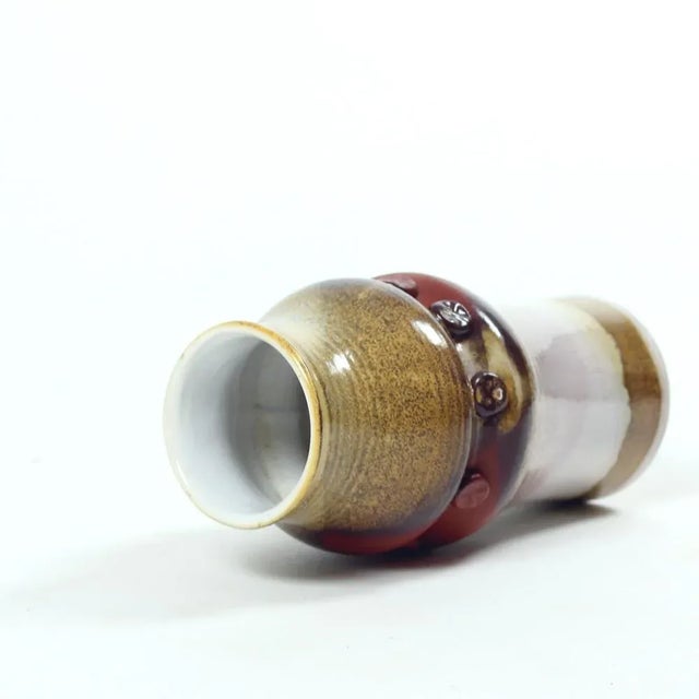 Mid-Century Modern Mid-Century Ceramic Vase, Czechoslovakia, 1960s For Sale - Image 3 of 10