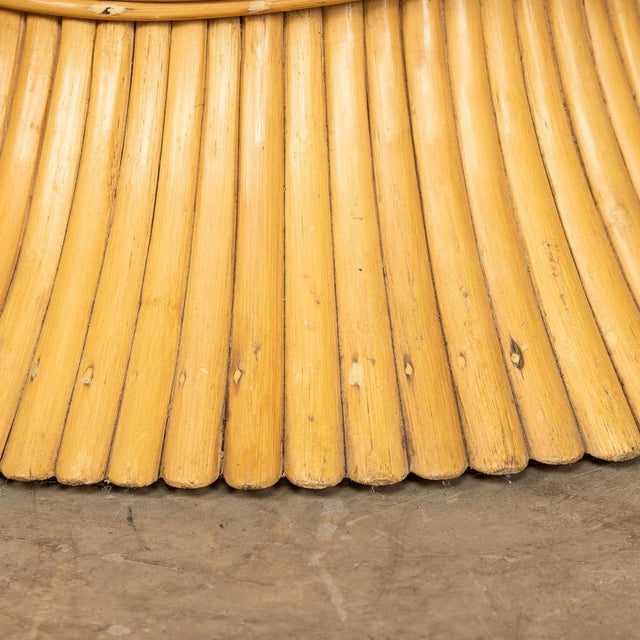 20th Century Sheaf of Wheat Coffee Table by McGuire, 1970s For Sale - Image 13 of 17