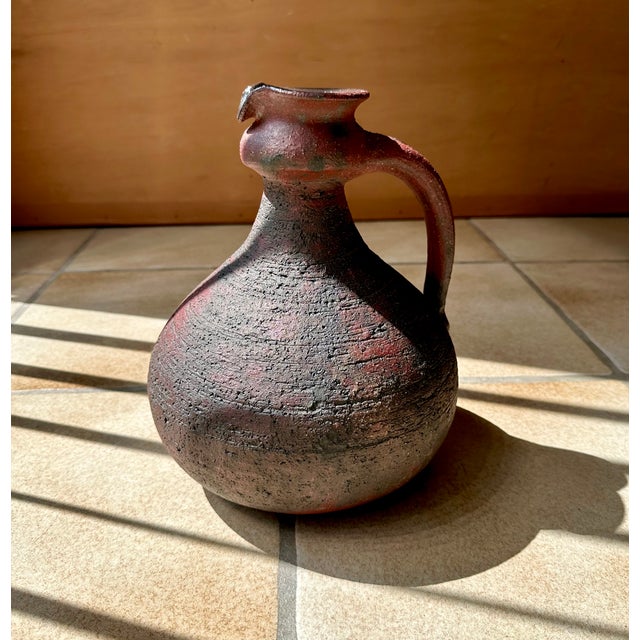 Ceramic Large Studio Ceramic Art Jug Vase by Gerhard Liebenthron, West-Germany, 1976 For Sale - Image 7 of 18