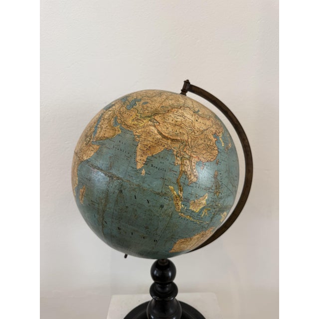 Antique Globe by Ernesto Shotte & Co., 1890s For Sale - Image 4 of 18