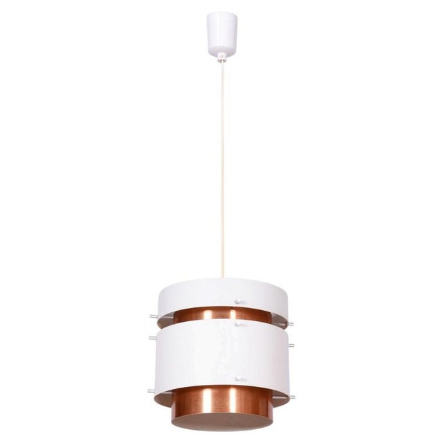 Mid-Century Copper Chandelier, Germany, 1960s For Sale - Image 11 of 11