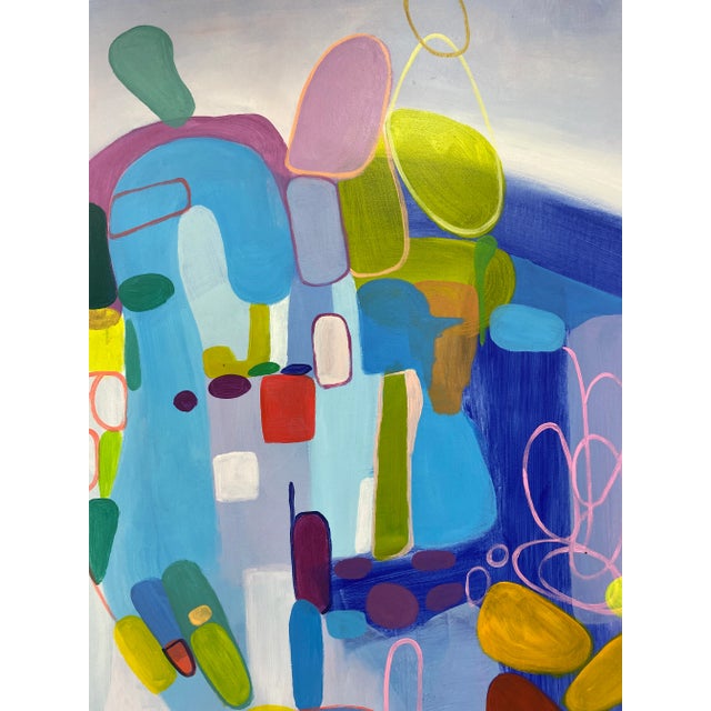 2020s Contemporary Abstract Original Oil Painting For Sale - Image 5 of 12