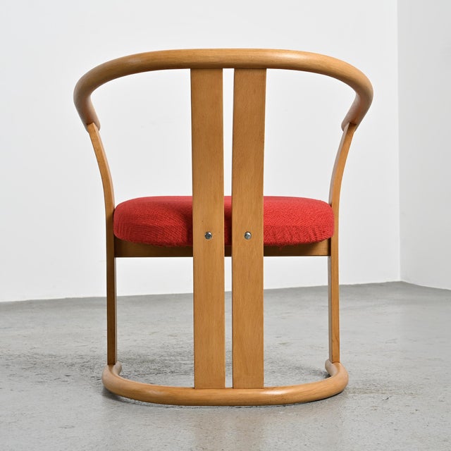 Beech Armchairs by Isamu Kenmochi, 1960s, Set of 2 For Sale - Image 14 of 18